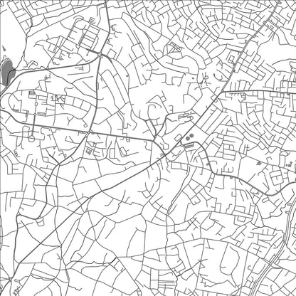 ROAD MAP OF IBADAN, NIGERIA BY MAPBAKES