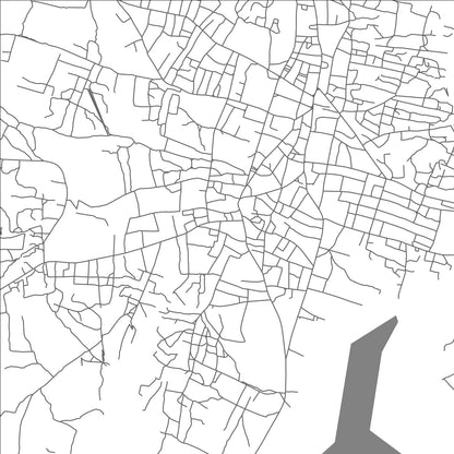 ROAD MAP OF IGBOHO, NIGERIA BY MAPBAKES
