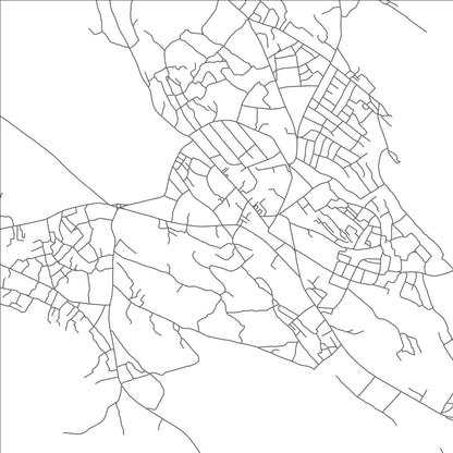 ROAD MAP OF OKENE, NIGERIA BY MAPBAKES