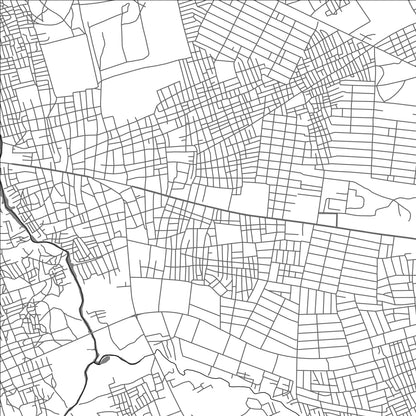 ROAD MAP OF POTISKUM, NIGERIA BY MAPBAKES