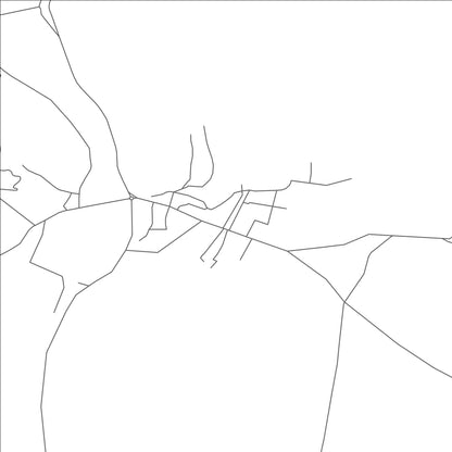 ROAD MAP OF CHUNGHWA, NORTH KOREA BY MAPBAKES