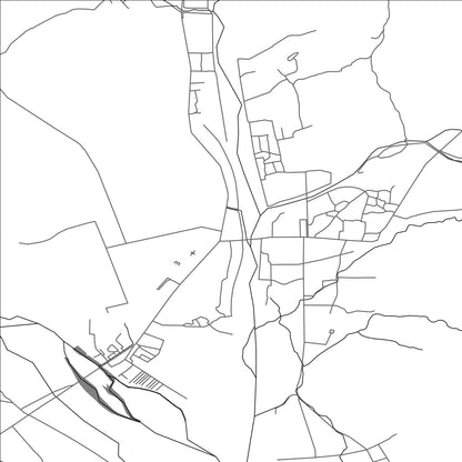 ROAD MAP OF KILJU, NORTH KOREA BY MAPBAKES