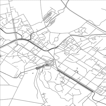 ROAD MAP OF SARIWŎN, NORTH KOREA BY MAPBAKES