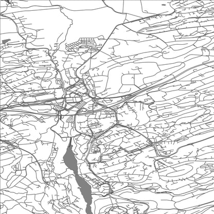 ROAD MAP OF ASKER, NORWAY BY MAPBAKES