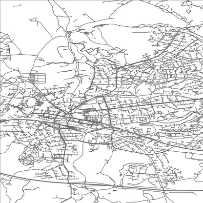 ROAD MAP OF ASKIM, NORWAY BY MAPBAKES