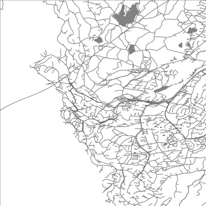 ROAD MAP OF DROBAK, NORWAY BY MAPBAKES