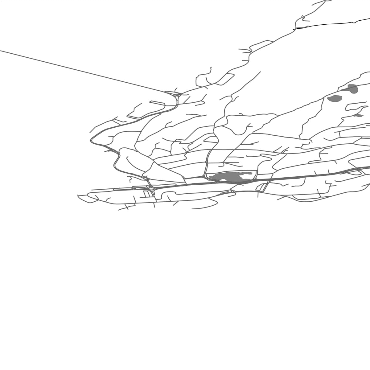 ROAD MAP OF FINNSNES, NORWAY BY MAPBAKES