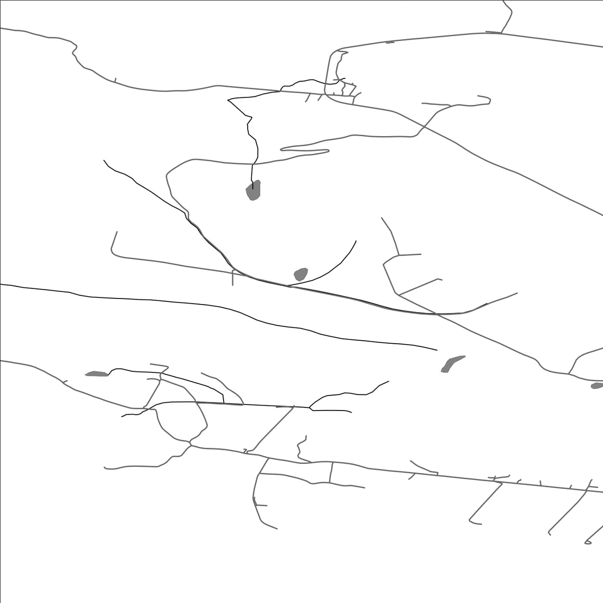 ROAD MAP OF HARAM, NORWAY BY MAPBAKES