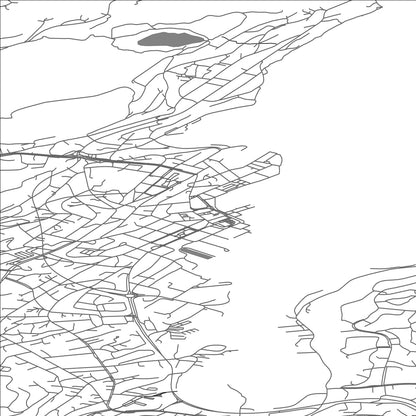 ROAD MAP OF HARSTAD, NORWAY BY MAPBAKES