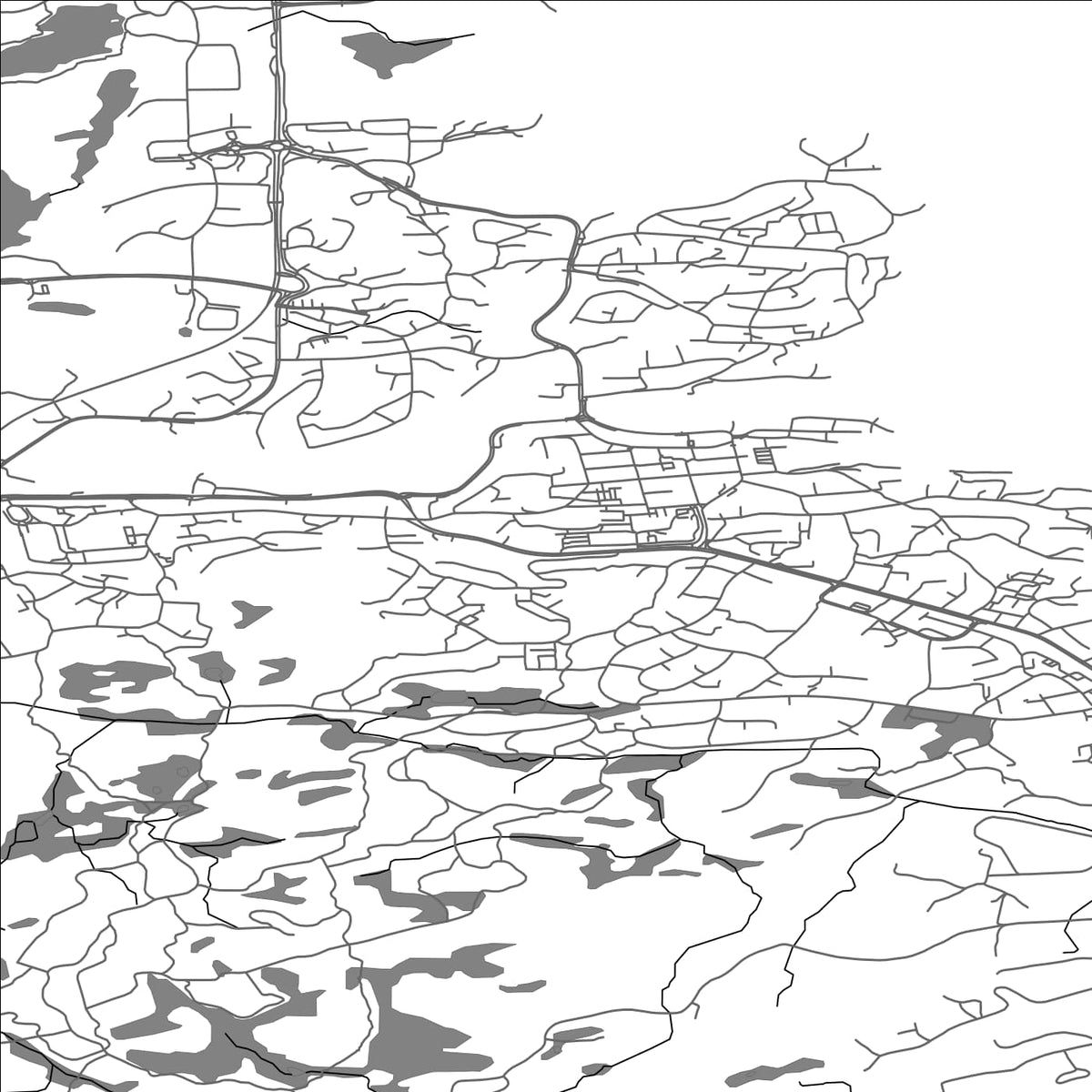 ROAD MAP OF KOPERVIK, NORWAY BY MAPBAKES