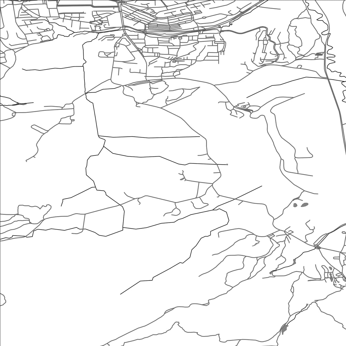 ROAD MAP OF LORENSKOG, NORWAY BY MAPBAKES