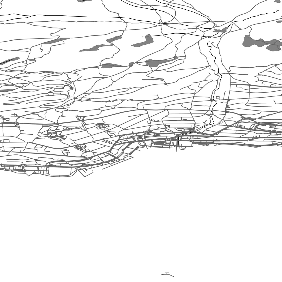 ROAD MAP OF MOLDE, NORWAY BY MAPBAKES