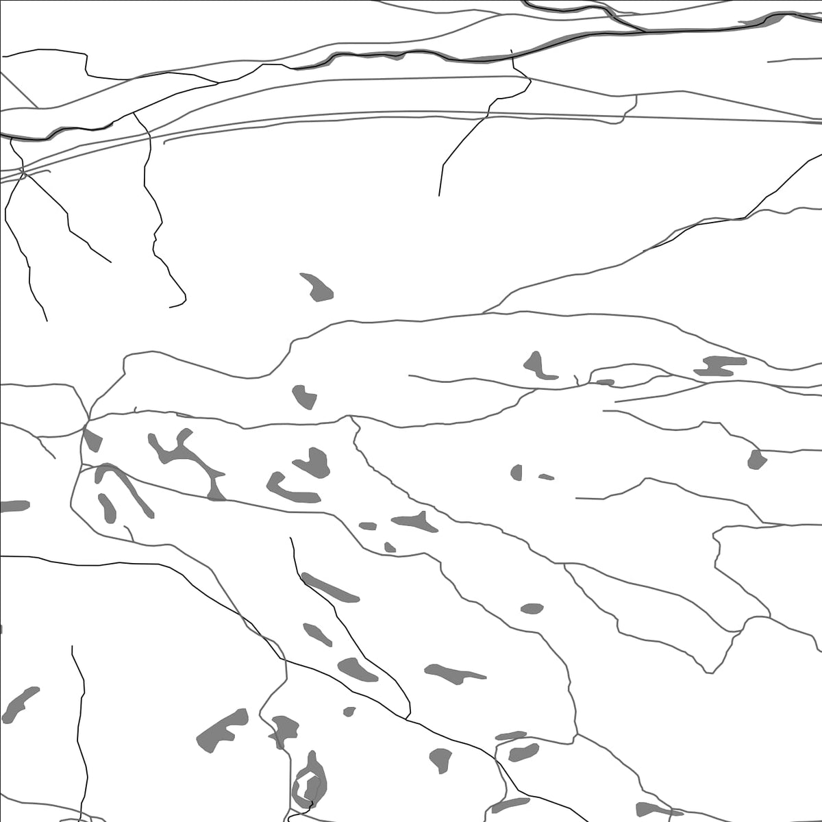 ROAD MAP OF NANNESTAD, NORWAY BY MAPBAKES