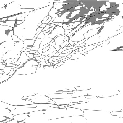 ROAD MAP OF RORVIK, NORWAY BY MAPBAKES