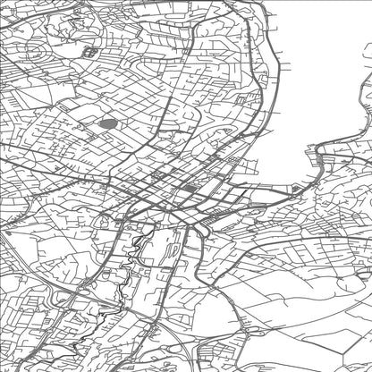 ROAD MAP OF SANDNES, NORWAY BY MAPBAKES