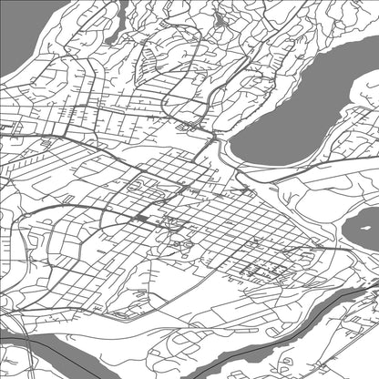 ROAD MAP OF SARPSBORG, NORWAY BY MAPBAKES