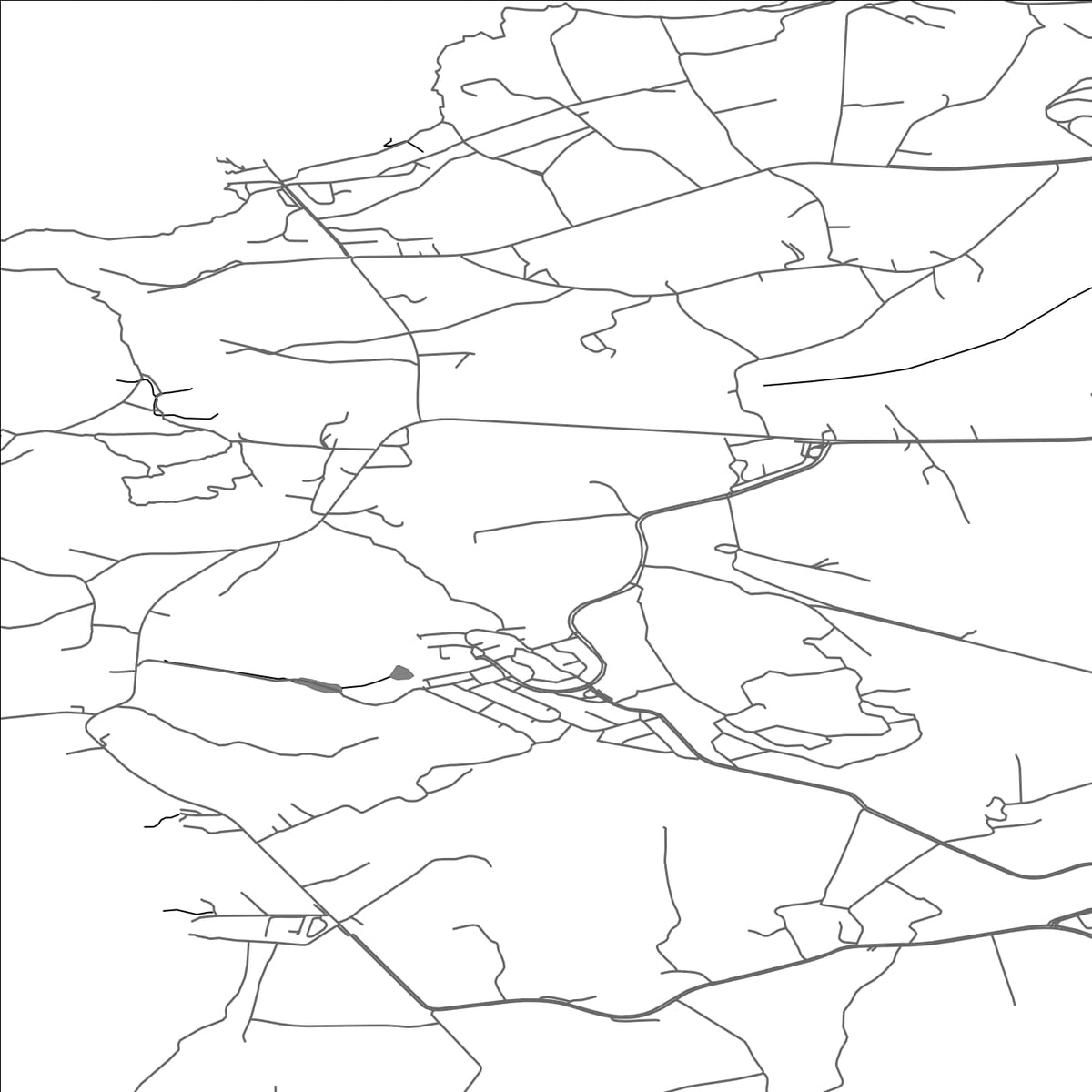 ROAD MAP OF SOLA, NORWAY BY MAPBAKES
