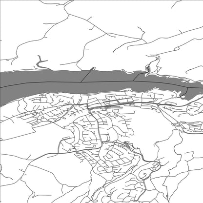 ROAD MAP OF SORUM, NORWAY BY MAPBAKES