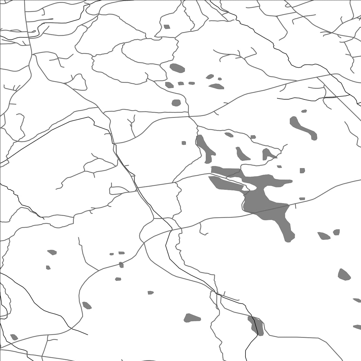 ROAD MAP OF STANGE, NORWAY BY MAPBAKES