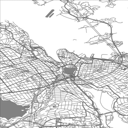 ROAD MAP OF STAVANGER, NORWAY BY MAPBAKES