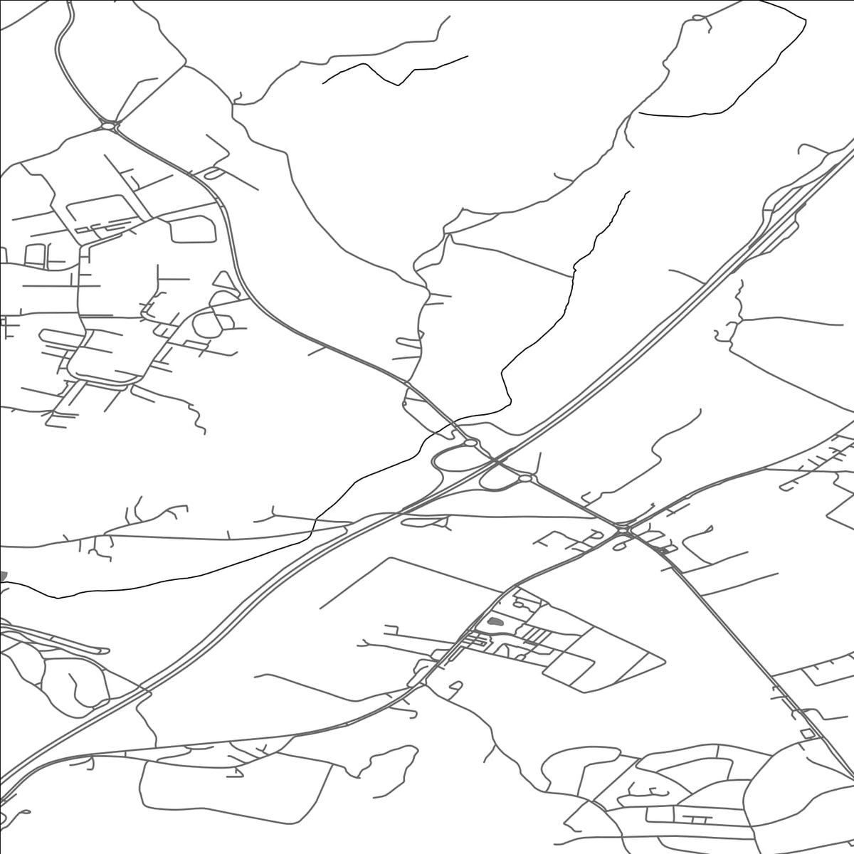 ROAD MAP OF STOKKE, NORWAY BY MAPBAKES