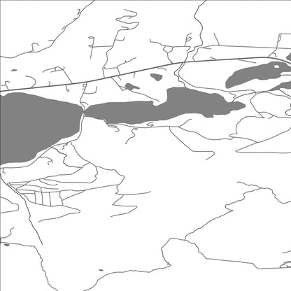 ROAD MAP OF STRAND, NORWAY BY MAPBAKES