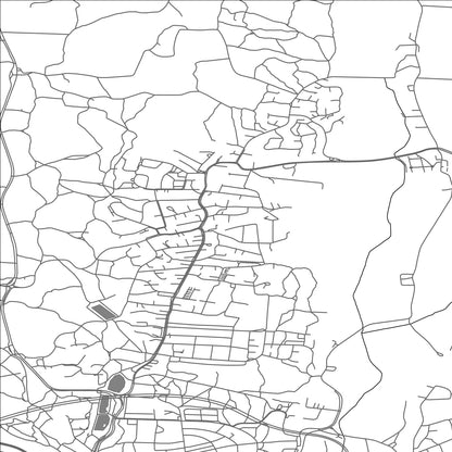ROAD MAP OF TONSBERG, NORWAY BY MAPBAKES