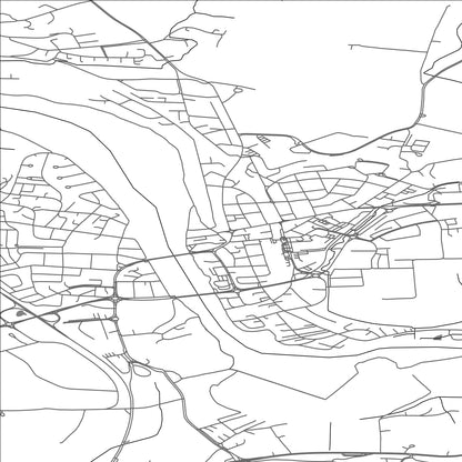 ROAD MAP OF VERDAL, NORWAY BY MAPBAKES
