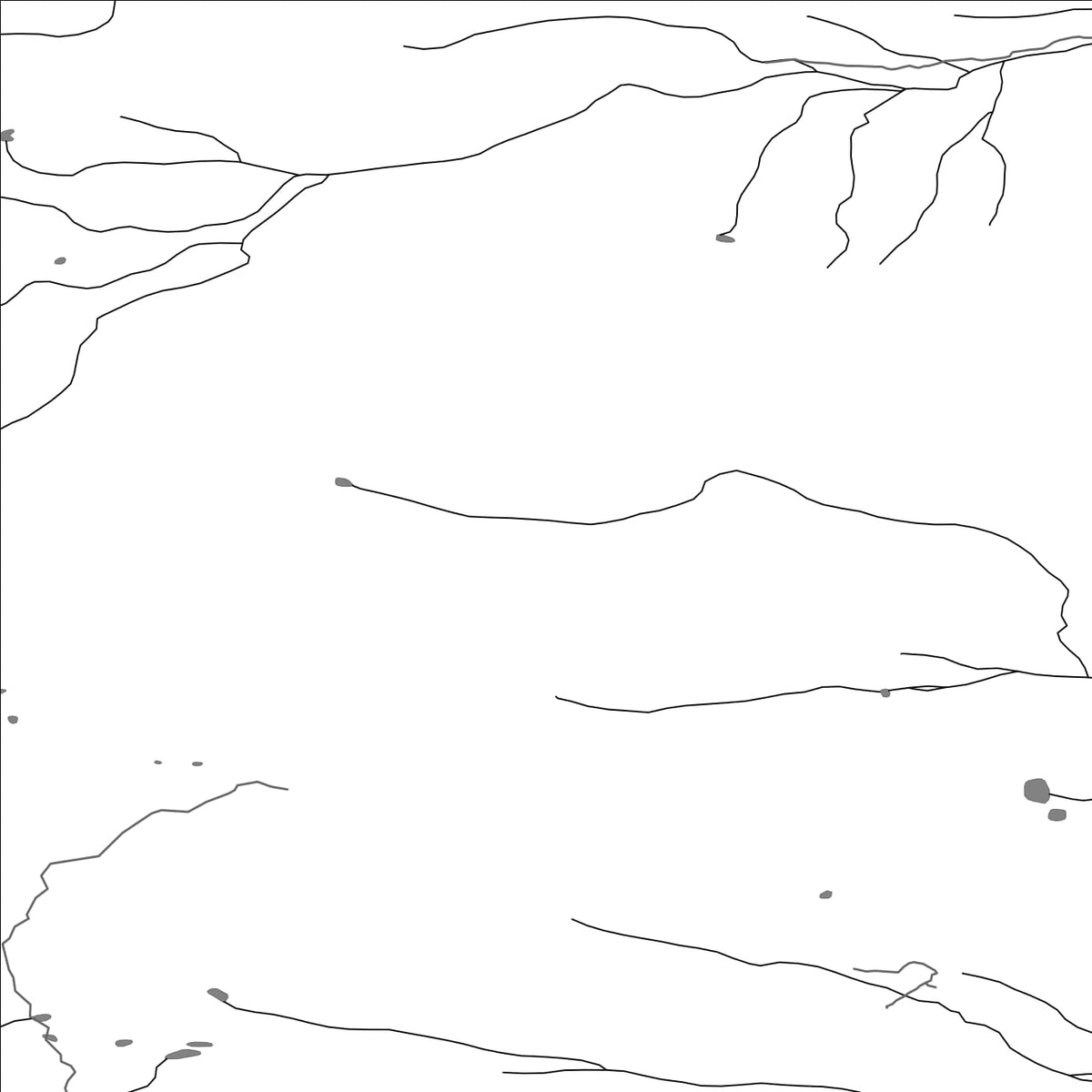 ROAD MAP OF VOSS, NORWAY BY MAPBAKES