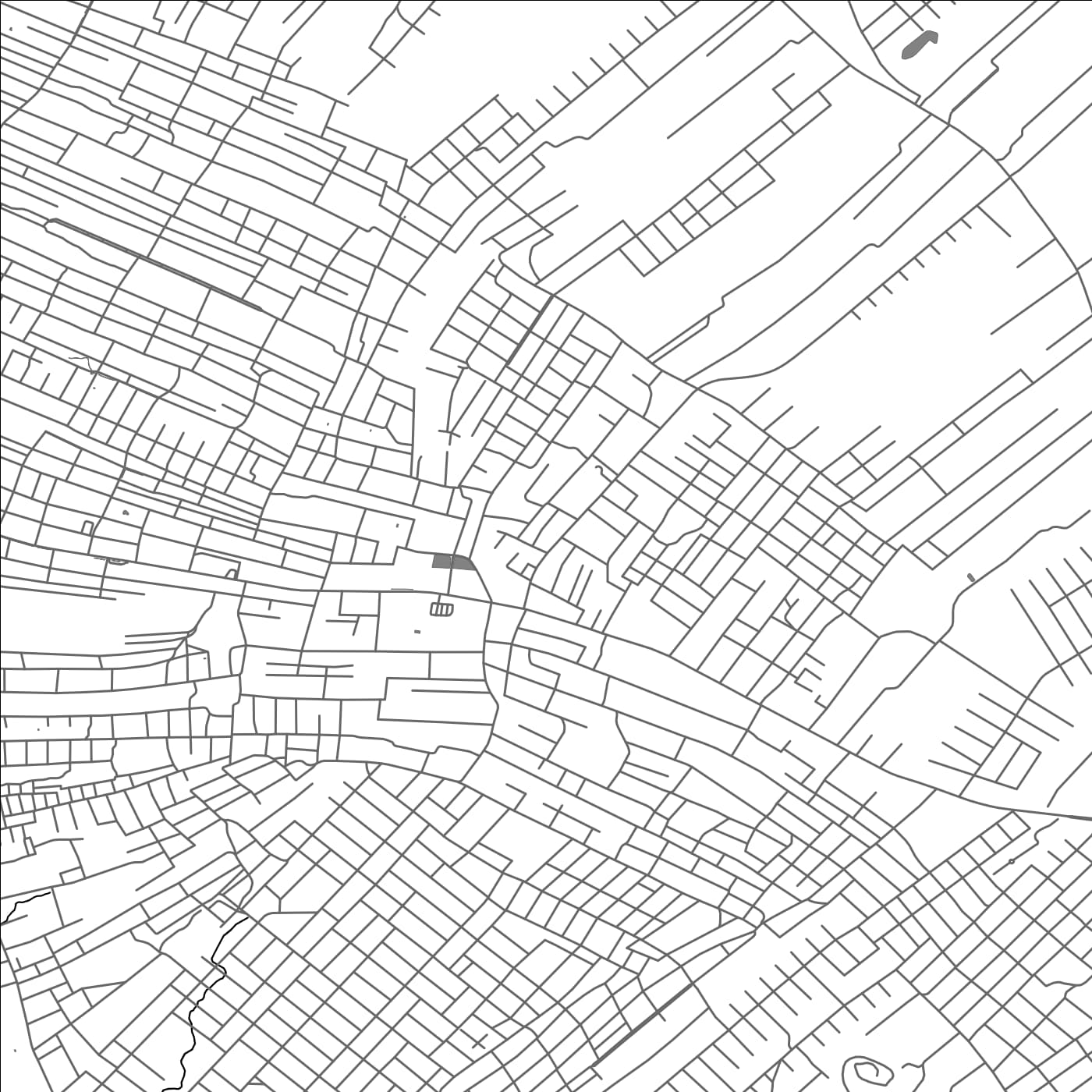 ROAD MAP OF AREGUA, PARAGUAY BY MAPBAKES