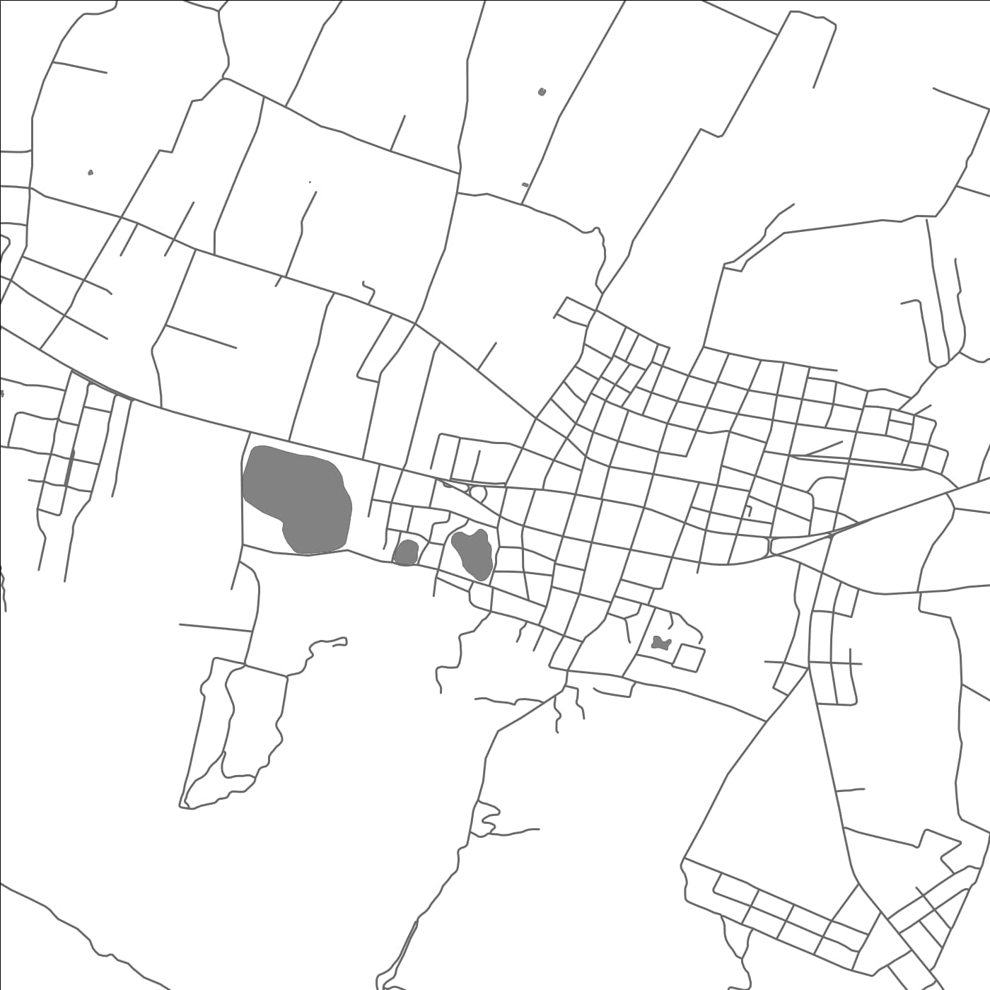 ROAD MAP OF EMBOSCADA, PARAGUAY BY MAPBAKES