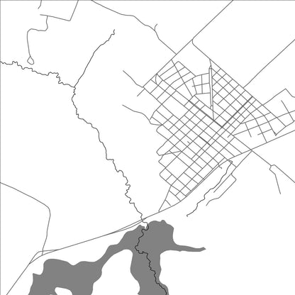 ROAD MAP OF YHU, PARAGUAY BY MAPBAKES