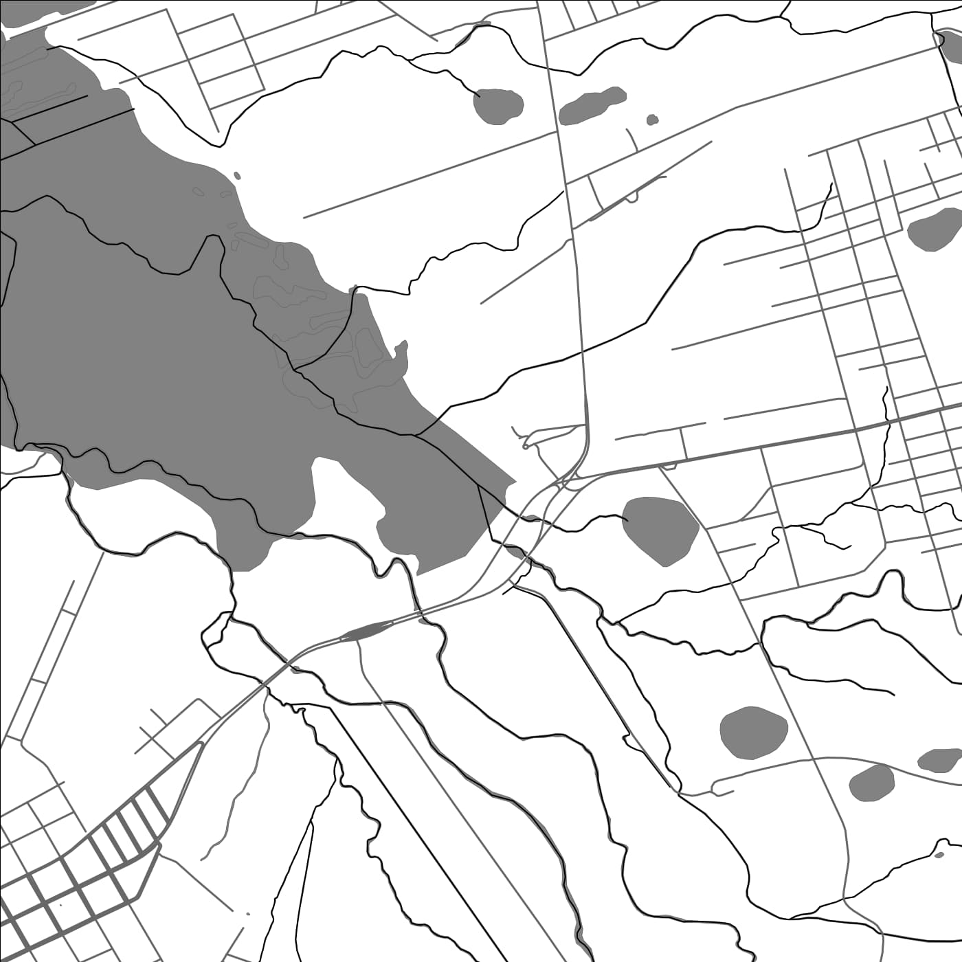 ROAD MAP OF YPACARAI, PARAGUAY BY MAPBAKES