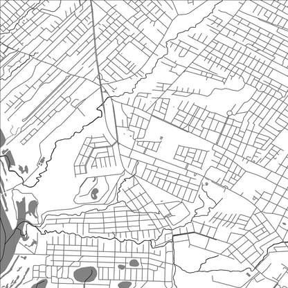 ROAD MAP OF YPANE, PARAGUAY BY MAPBAKES