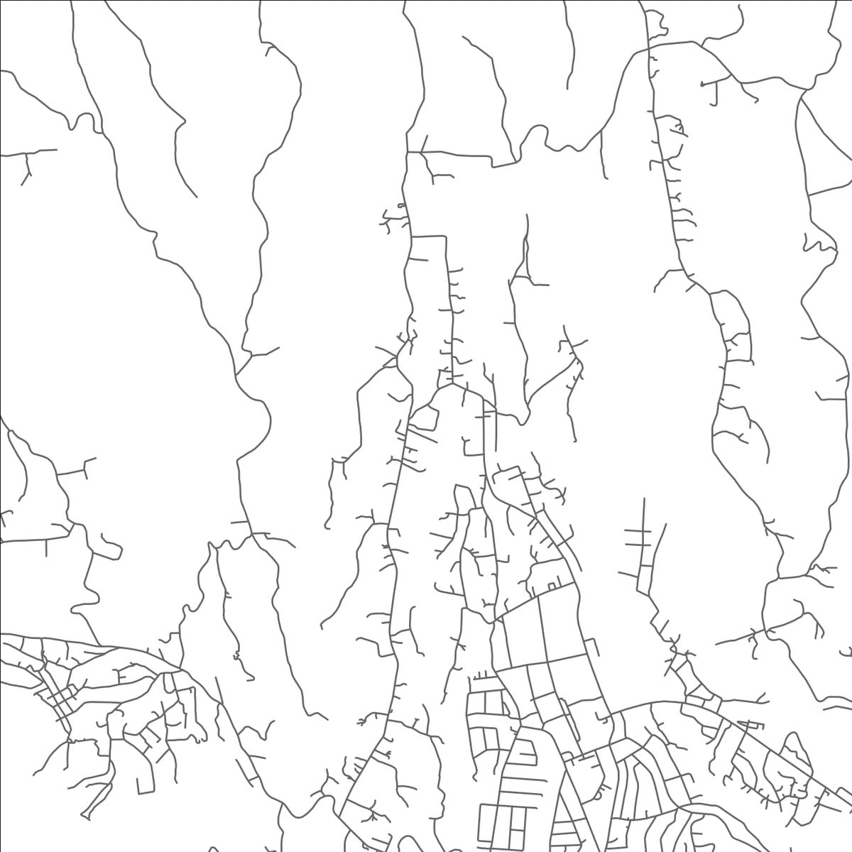 ROAD MAP OF AUGIER, SAINT LUCIA BY MAPBAKES