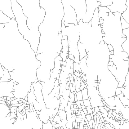 ROAD MAP OF AUGIER, SAINT LUCIA BY MAPBAKES