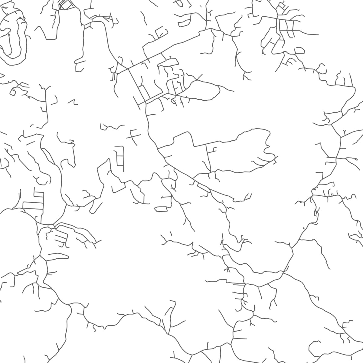 ROAD MAP OF BALATA, SAINT LUCIA BY MAPBAKES