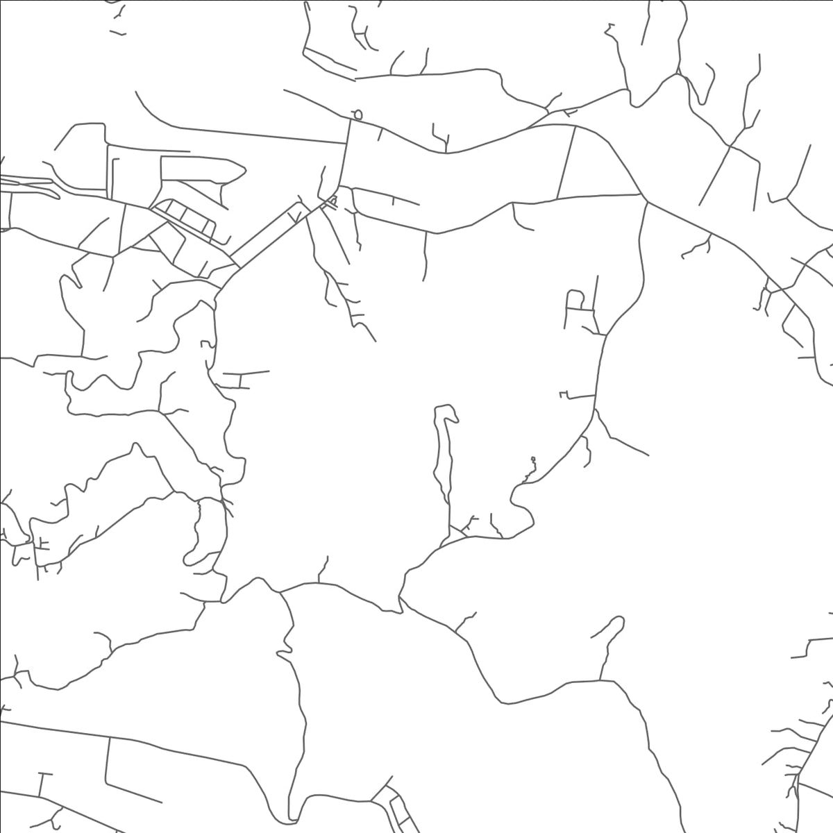 ROAD MAP OF BERRE DENIS, SAINT LUCIA BY MAPBAKES
