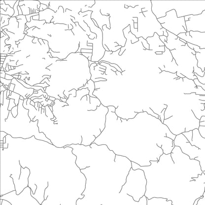 ROAD MAP OF BOCAGE, SAINT LUCIA BY MAPBAKES