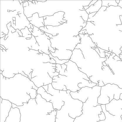 ROAD MAP OF CABICHE, SAINT LUCIA BY MAPBAKES