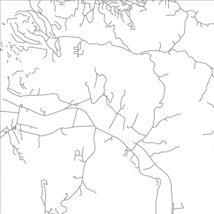 ROAD MAP OF FERRAND, SAINT LUCIA BY MAPBAKES