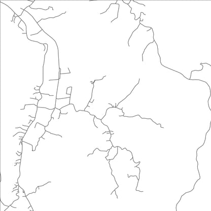 ROAD MAP OF FLOISSAC, SAINT LUCIA BY MAPBAKES
