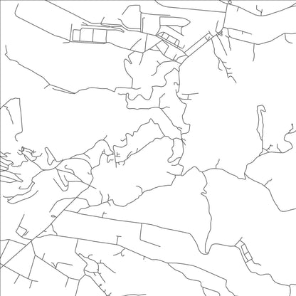 ROAD MAP OF FOND MANGER, SAINT LUCIA BY MAPBAKES