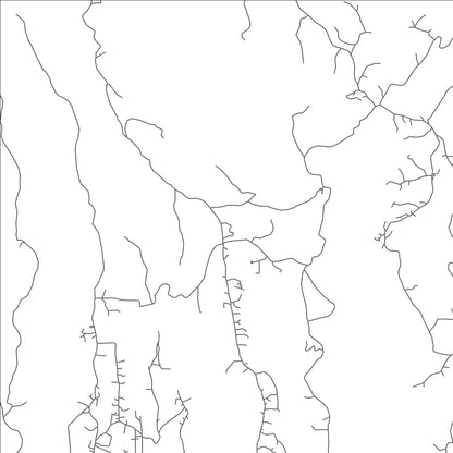ROAD MAP OF GRACE, SAINT LUCIA BY MAPBAKES
