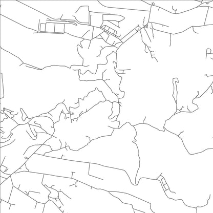 ROAD MAP OF LA CROIX MAINGOT, SAINT LUCIA BY MAPBAKES