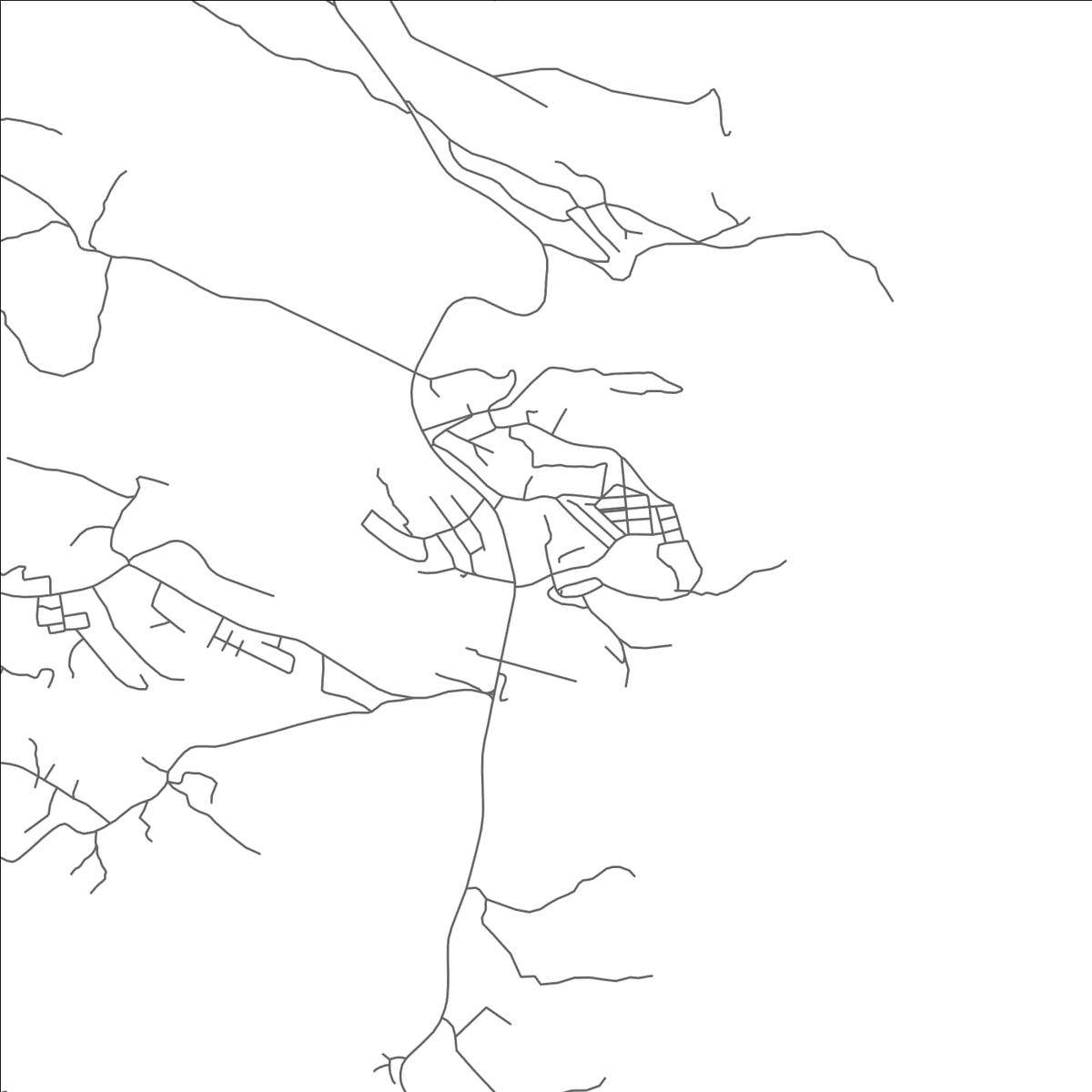ROAD MAP OF MICOUD, SAINT LUCIA BY MAPBAKES