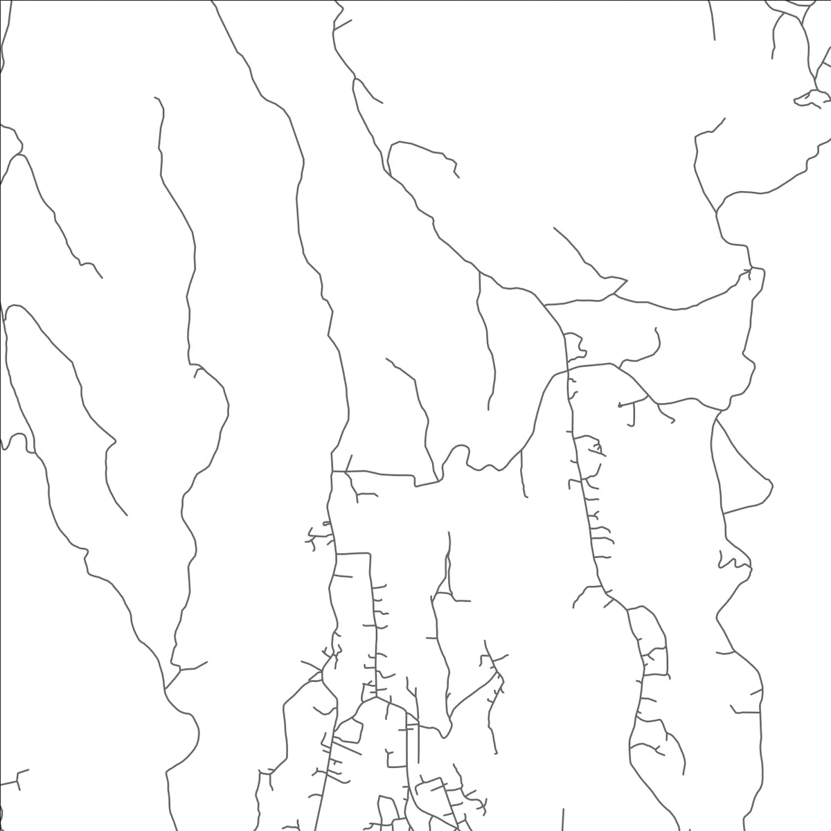 ROAD MAP OF MORNE VERT, SAINT LUCIA BY MAPBAKES