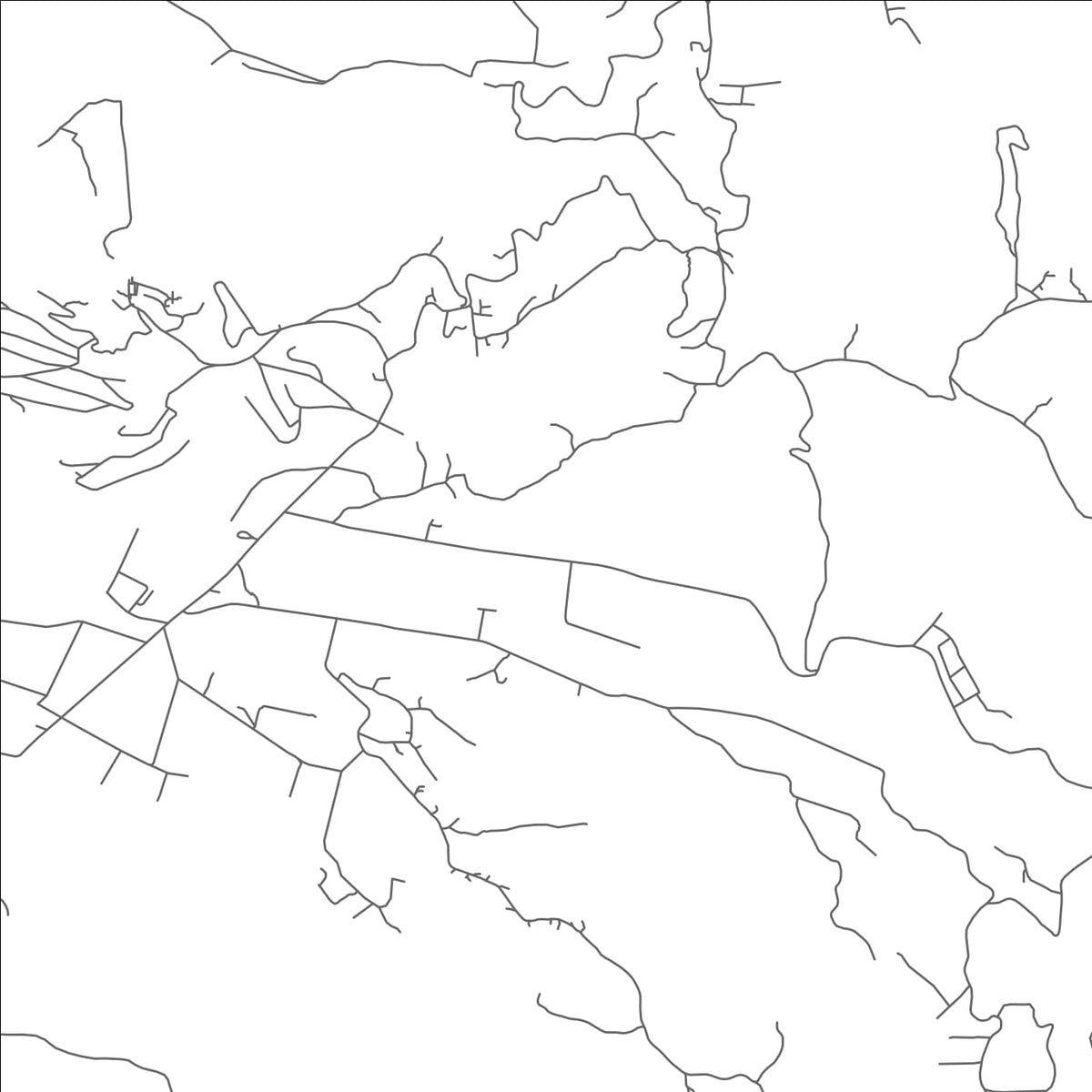 ROAD MAP OF PEROU, SAINT LUCIA BY MAPBAKES
