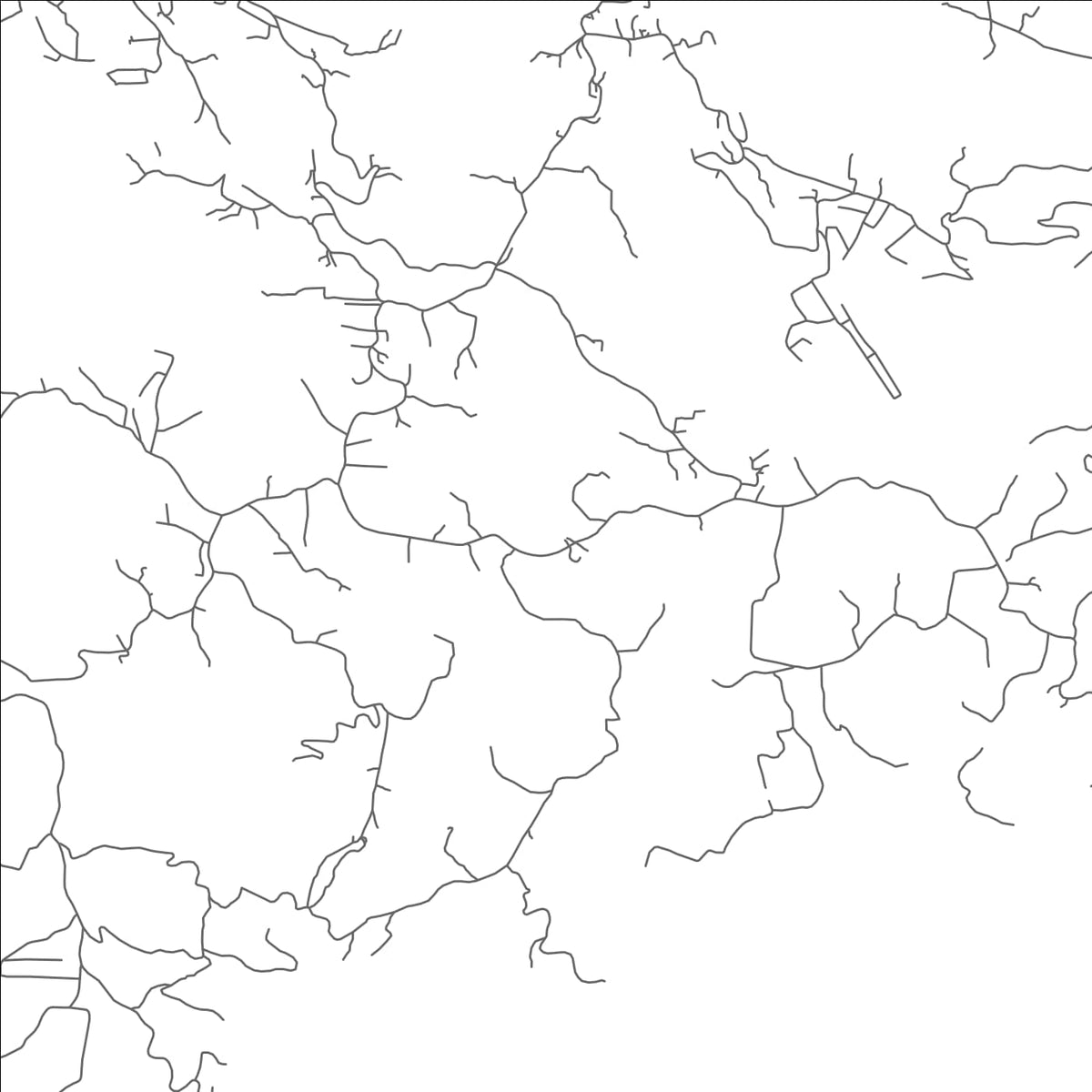 ROAD MAP OF TALVERN, SAINT LUCIA BY MAPBAKES