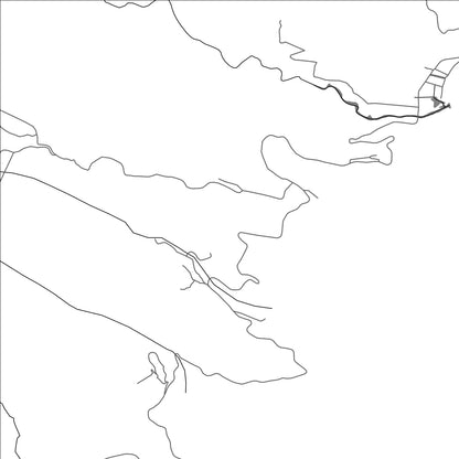 ROAD MAP OF COLÓNIA AÇOREANA, SAO TOME AND PRINCIPE BY MAPBAKES